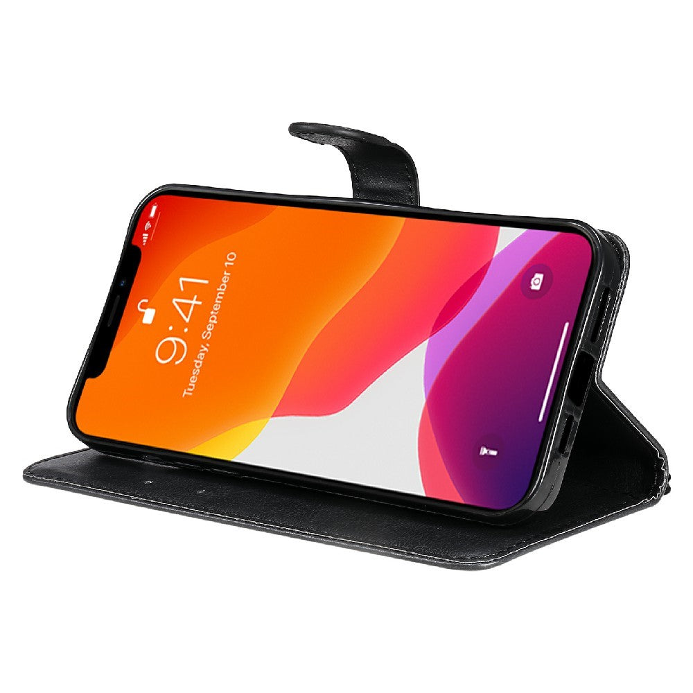 iPhone 13 Pro Max Wallet Flip Cover – Sort - produktbillede 6