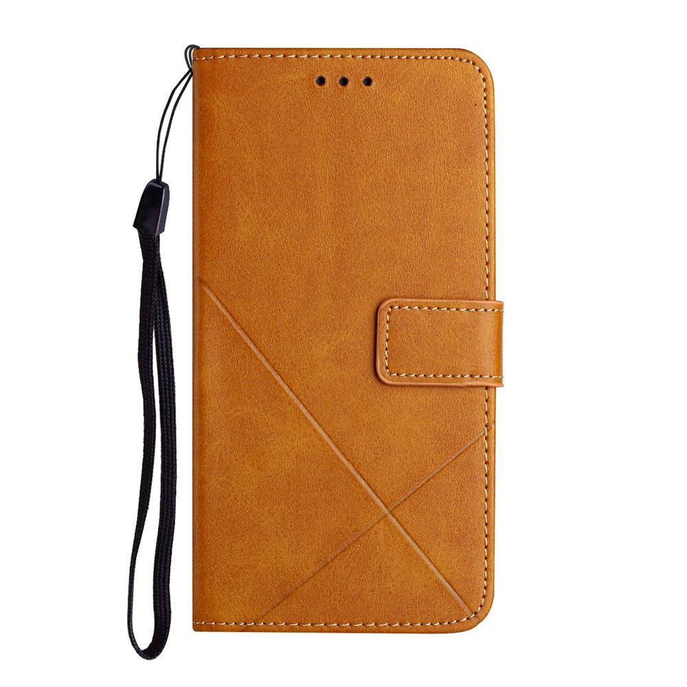 iPhone 13 Pro Wallet Flip Cover line – Brun - produktbillede 6
