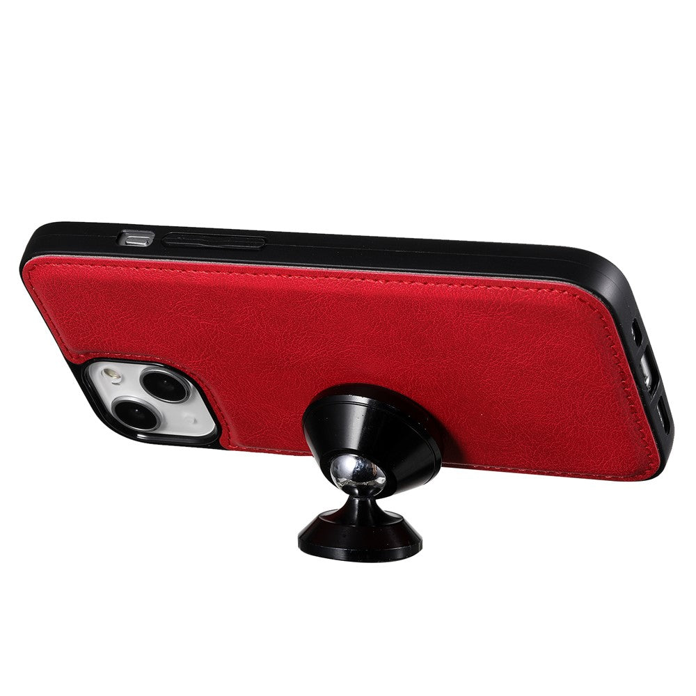 iPhone 13 Cover med kortholder 2i1 M/strop Aftagelig M/kortholder – Rød - produktbillede 7