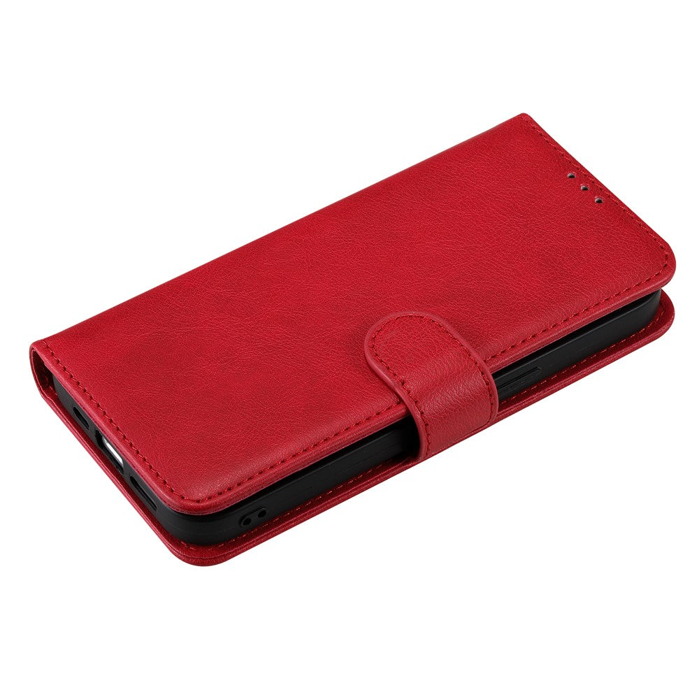 iPhone 13 Cover med kortholder 2i1 M/strop Aftagelig M/kortholder – Rød - produktbillede 8