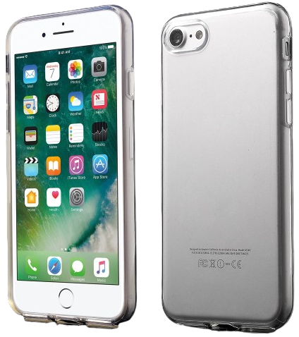 iPhone 7/8/se/SE Cover 2020 Runde Hjørner – Transparent