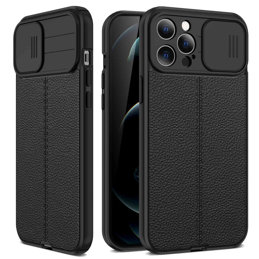 iPhone 13 Pro Max Cover Ensfarvet – Sort - produktbillede 1