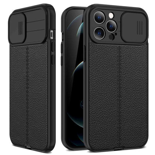 iPhone 13 Pro Max Cover Ensfarvet – Sort - produktbillede 1