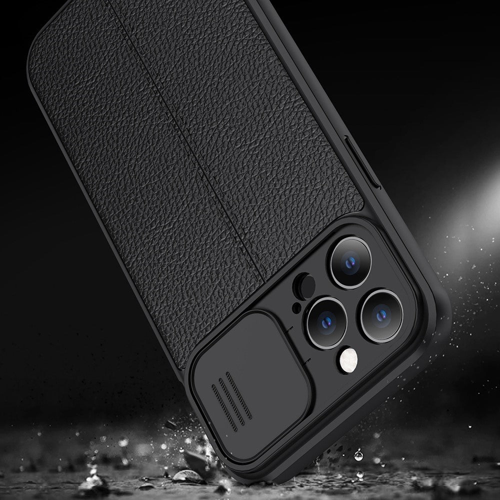 iPhone 13 Pro Max Cover Ensfarvet – Sort - produktbillede 3