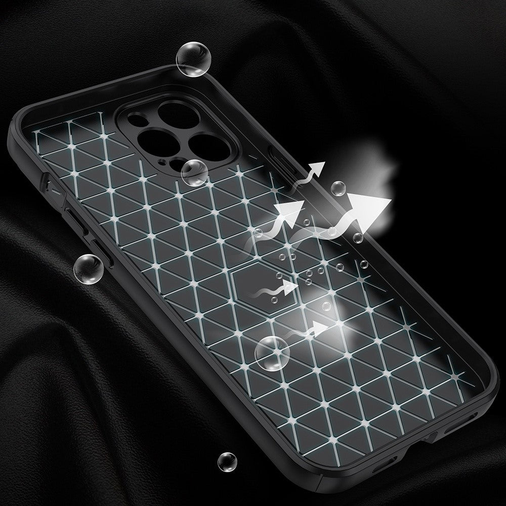iPhone 13 Pro Max Cover Ensfarvet – Sort - produktbillede 6