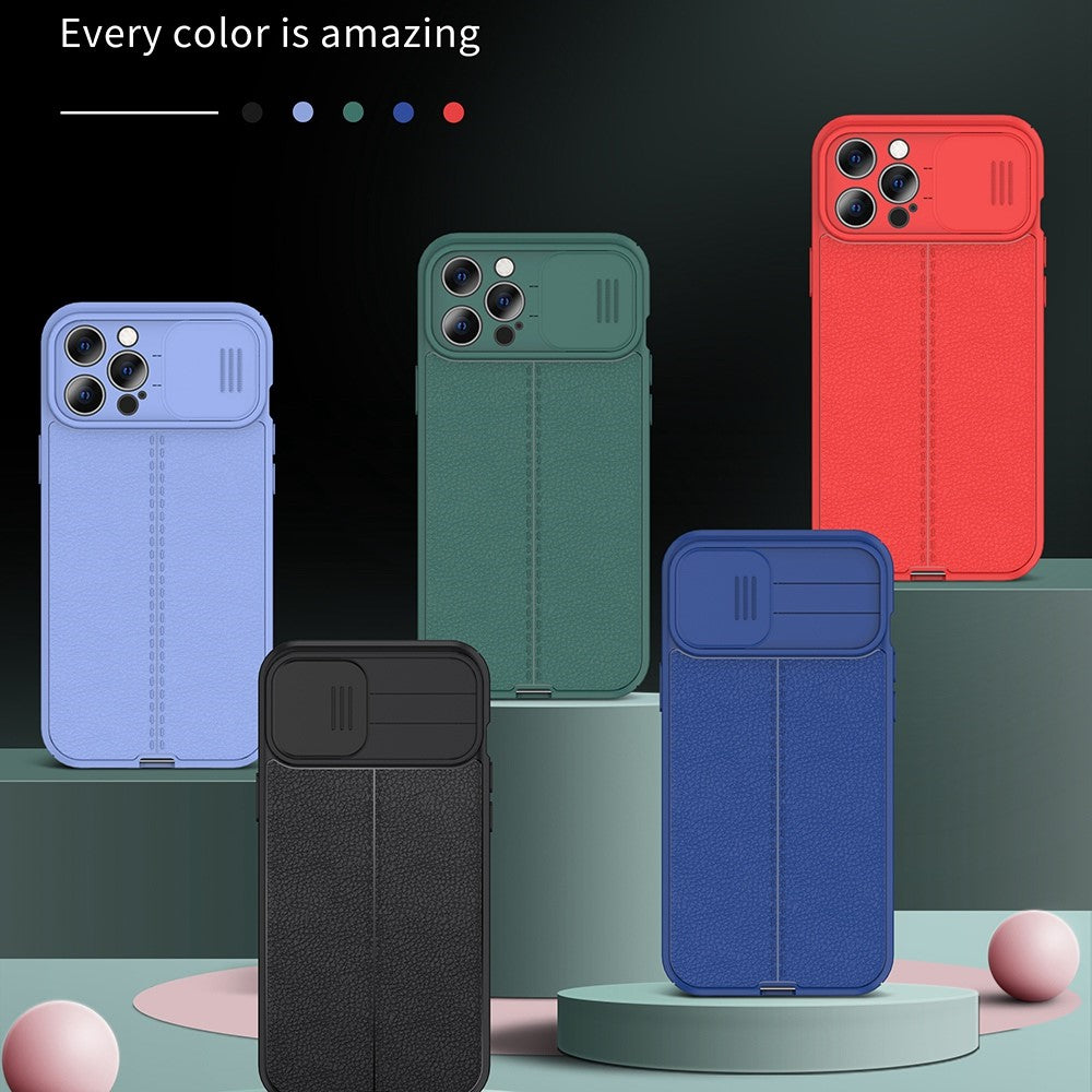 iPhone 13 Pro Max Cover Ensfarvet – Sort - produktbillede 9