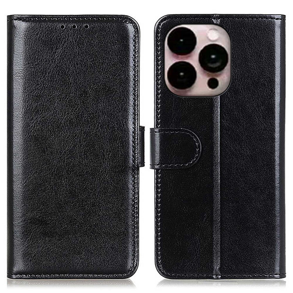 iPhone 14 Pro Max Læder Cover med kortholder Iphone14promax M/3kort Og Magnetluk – Sort - produktbillede 1