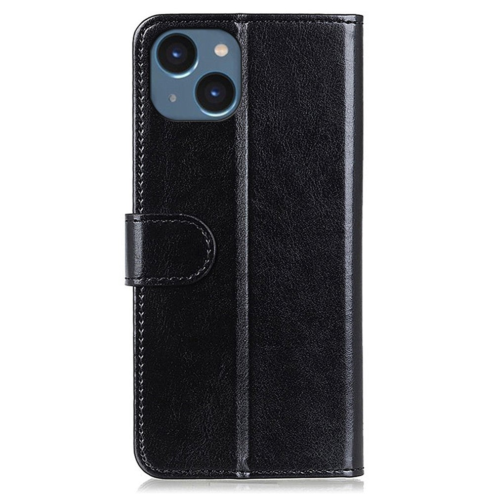 iPhone 14 Cover med kortholder M/3kort Og Magnetluk – Sort - produktbillede 7