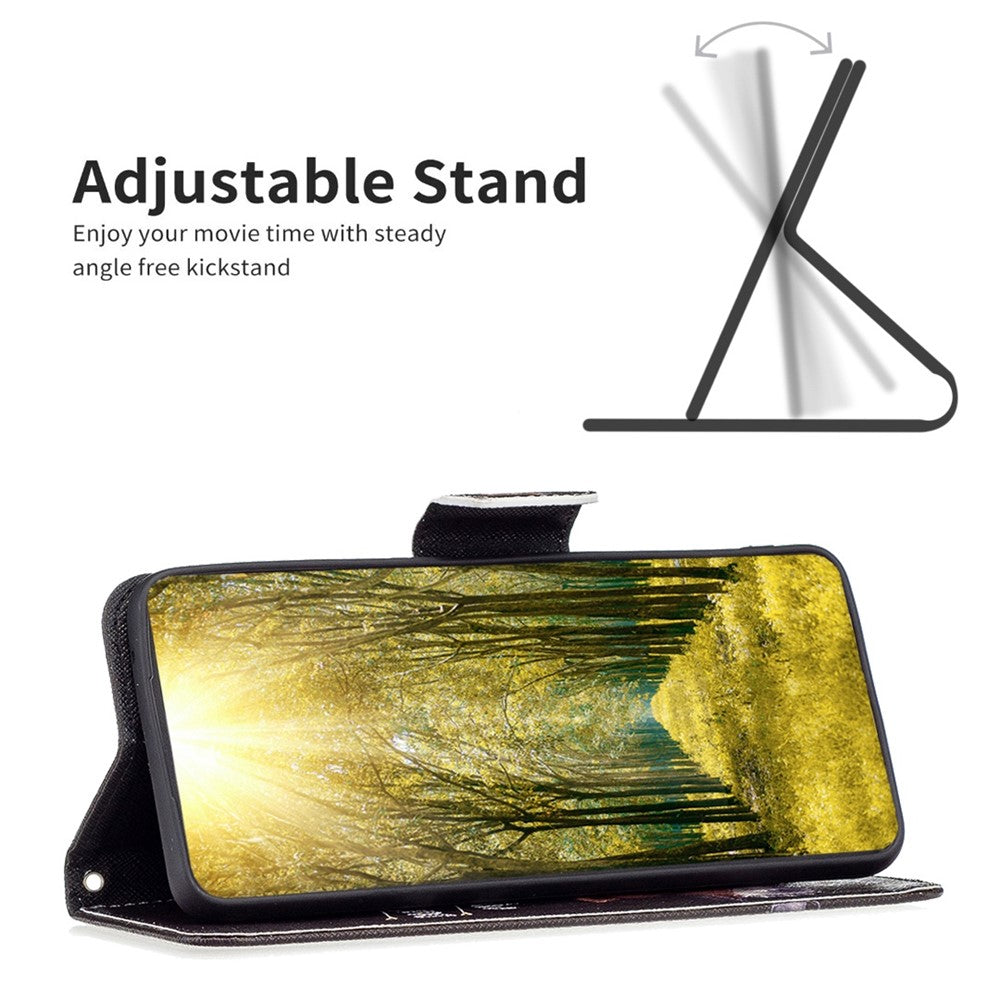 iPhone 14 Pro TPU Wallet Flip Cover Stand BF Series 1 Viewing Scratch Resistant Folio Bear - produktbillede 2