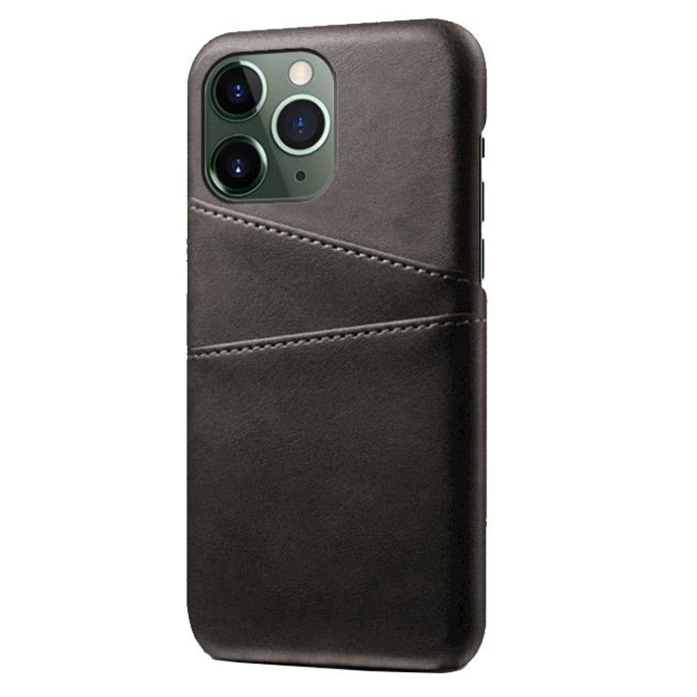 iPhone 14 Pro Max Cover Two Card Slots Shockproof Coated Hard – Sort - produktbillede 2
