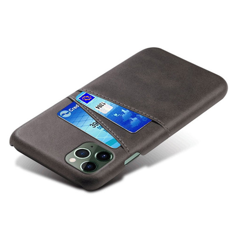 iPhone 14 Cover Wear resistant Coated Hard Dual Card Slots Protector – Sort - produktbillede 4