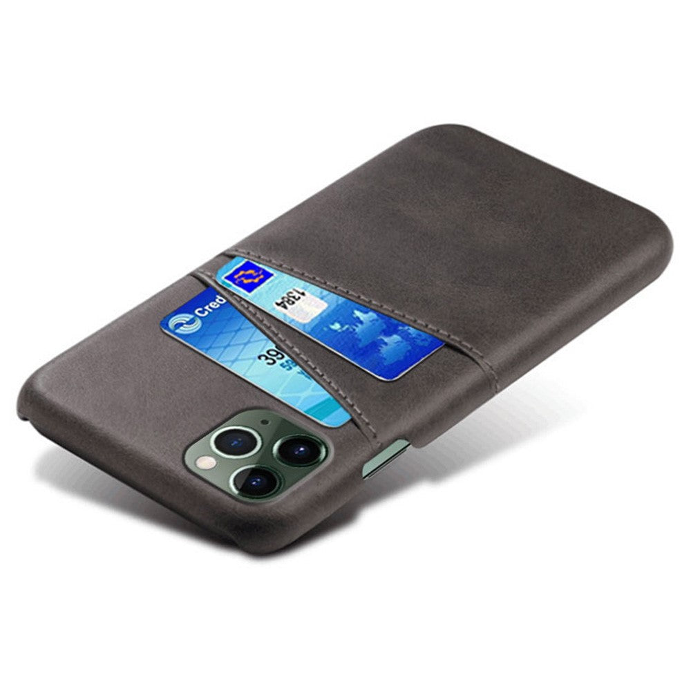 iPhone 14 Plus Cover Drop proof Coated Hard Dual Card Slots – Sort - produktbillede 4