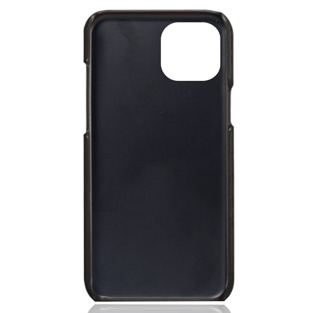 iPhone 14 Plus Cover Drop proof Coated Hard Dual Card Slots – Sort - produktbillede 5