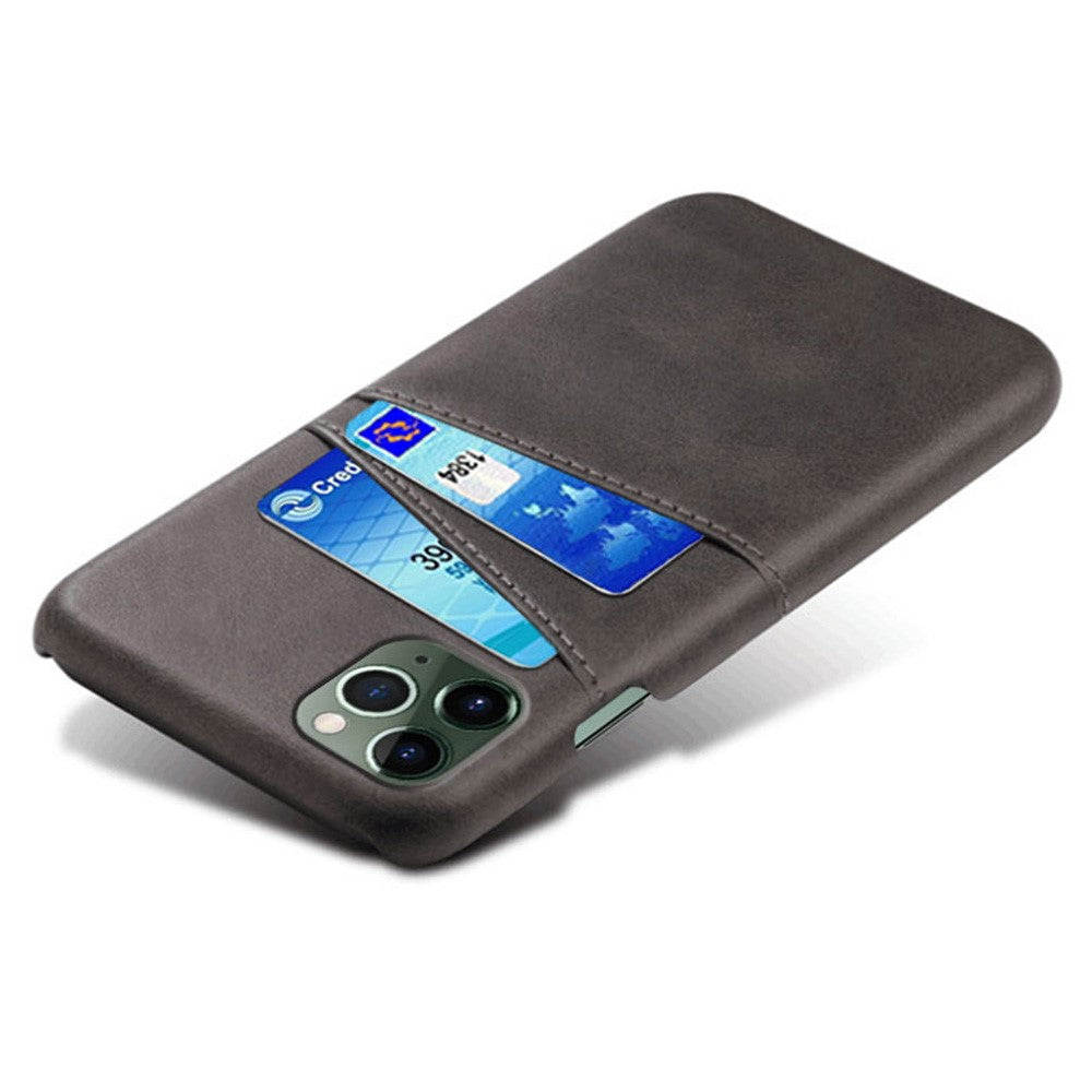 iPhone 14 Pro Cover Mobile Coated Hard Shockproof Dual Card Slots – Sort - produktbillede 4