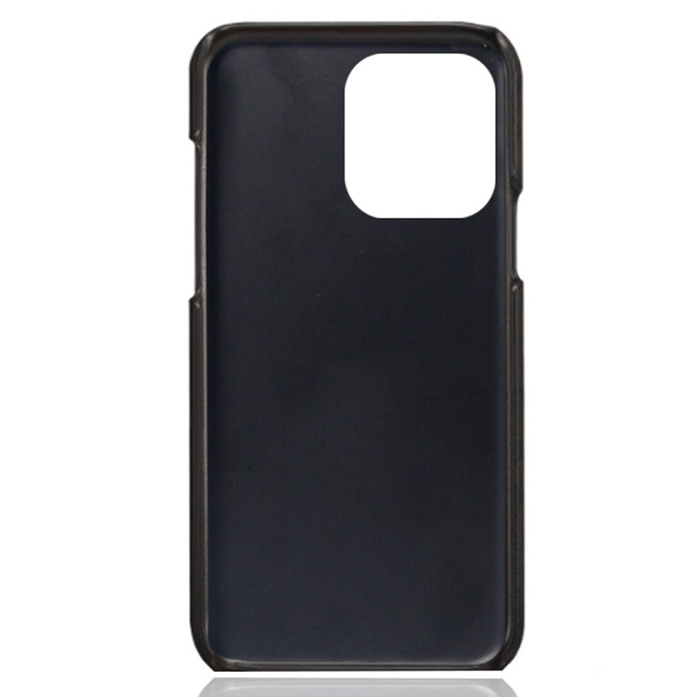 iPhone 14 Pro Cover Mobile Coated Hard Shockproof Dual Card Slots – Sort - produktbillede 5