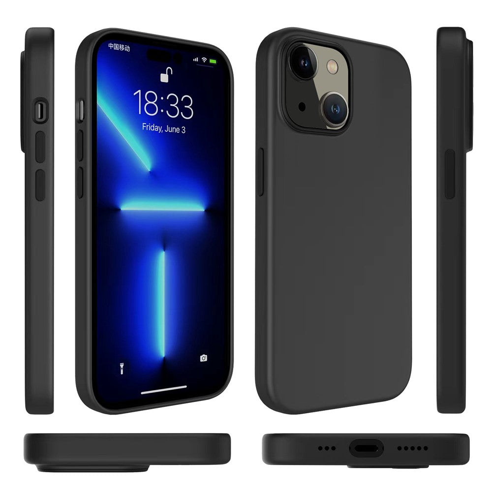 iPhone 14 Plus Cover Microfiber Lining Shockproof Back - produktbillede 8