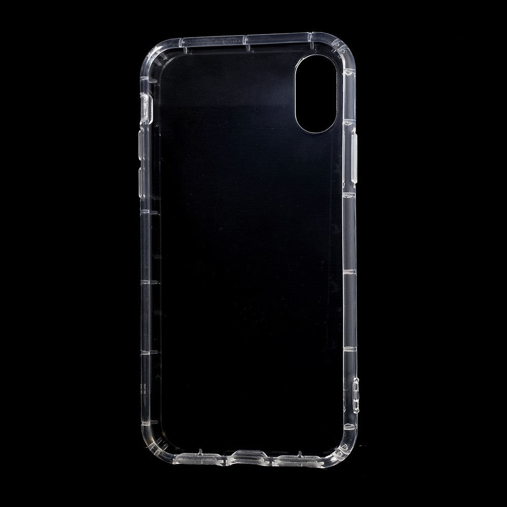 iPhone X/XS Cover Drop Resistant – Transparent - produktbillede 2