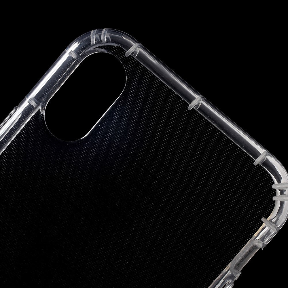 iPhone X/XS Cover Drop Resistant – Transparent - produktbillede 4