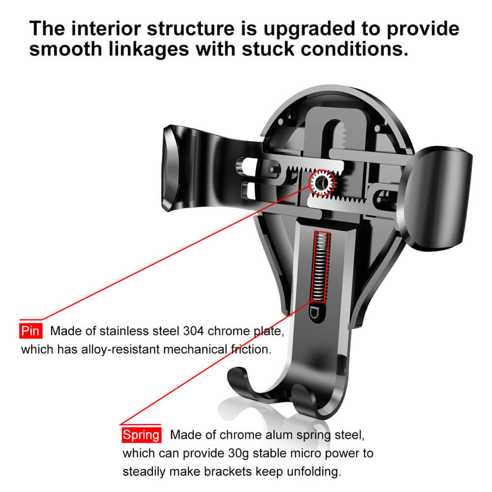 BASEUS Car holder gravity Osculum SUYL-XP0S black