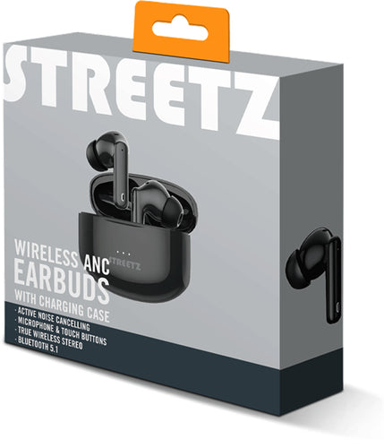 Streetz Earphone i sort - EOL