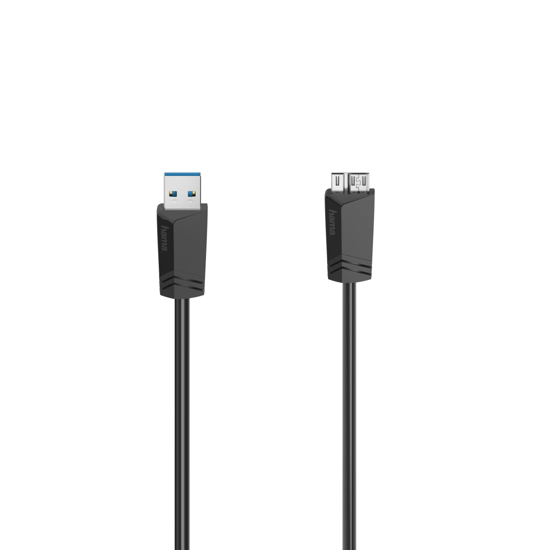 Kabel USB3/MicroUSB 1,5m Sort