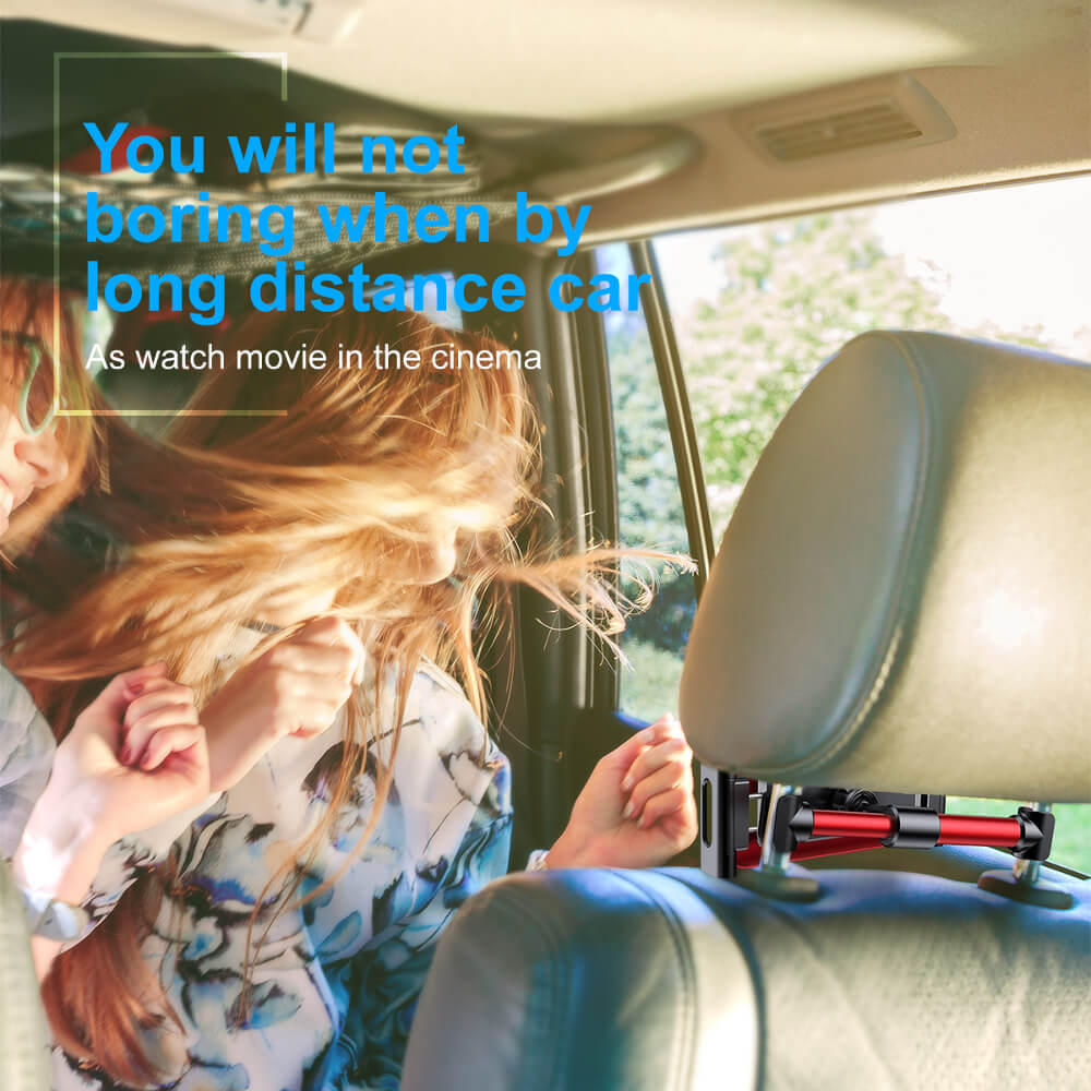 Tablet car holder nakke Sort