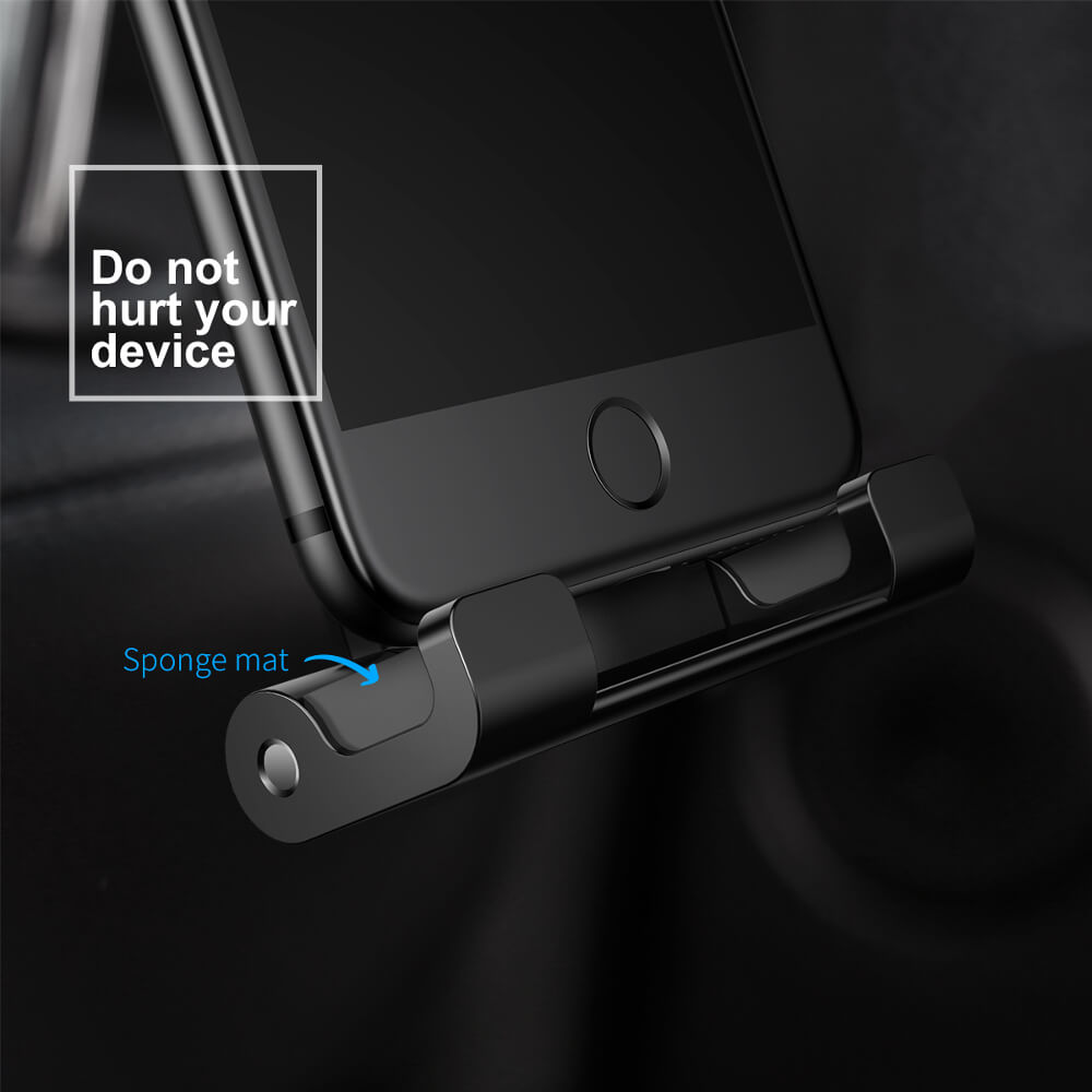 Tablet car holder nakke Sort