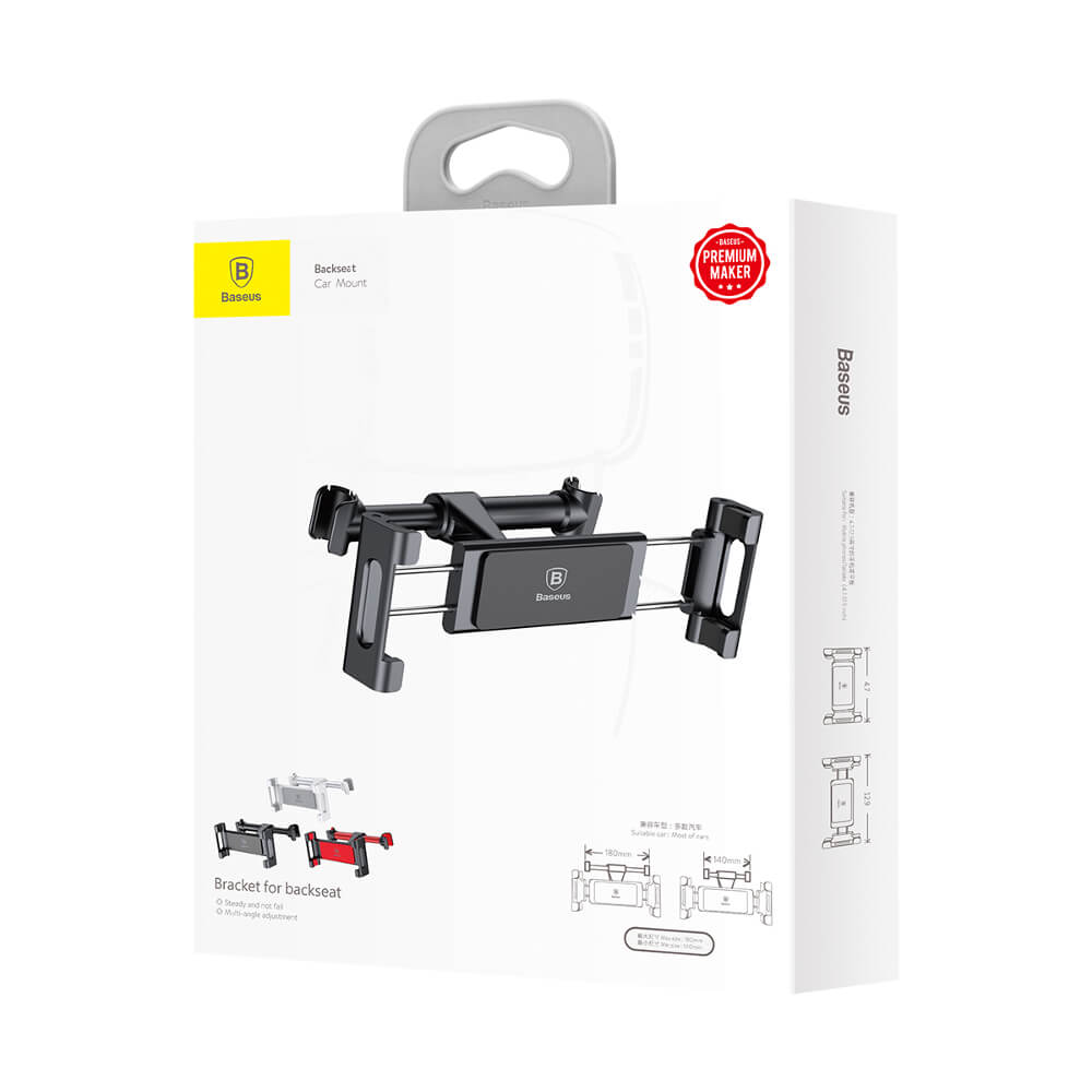 Tablet car holder nakke Sort