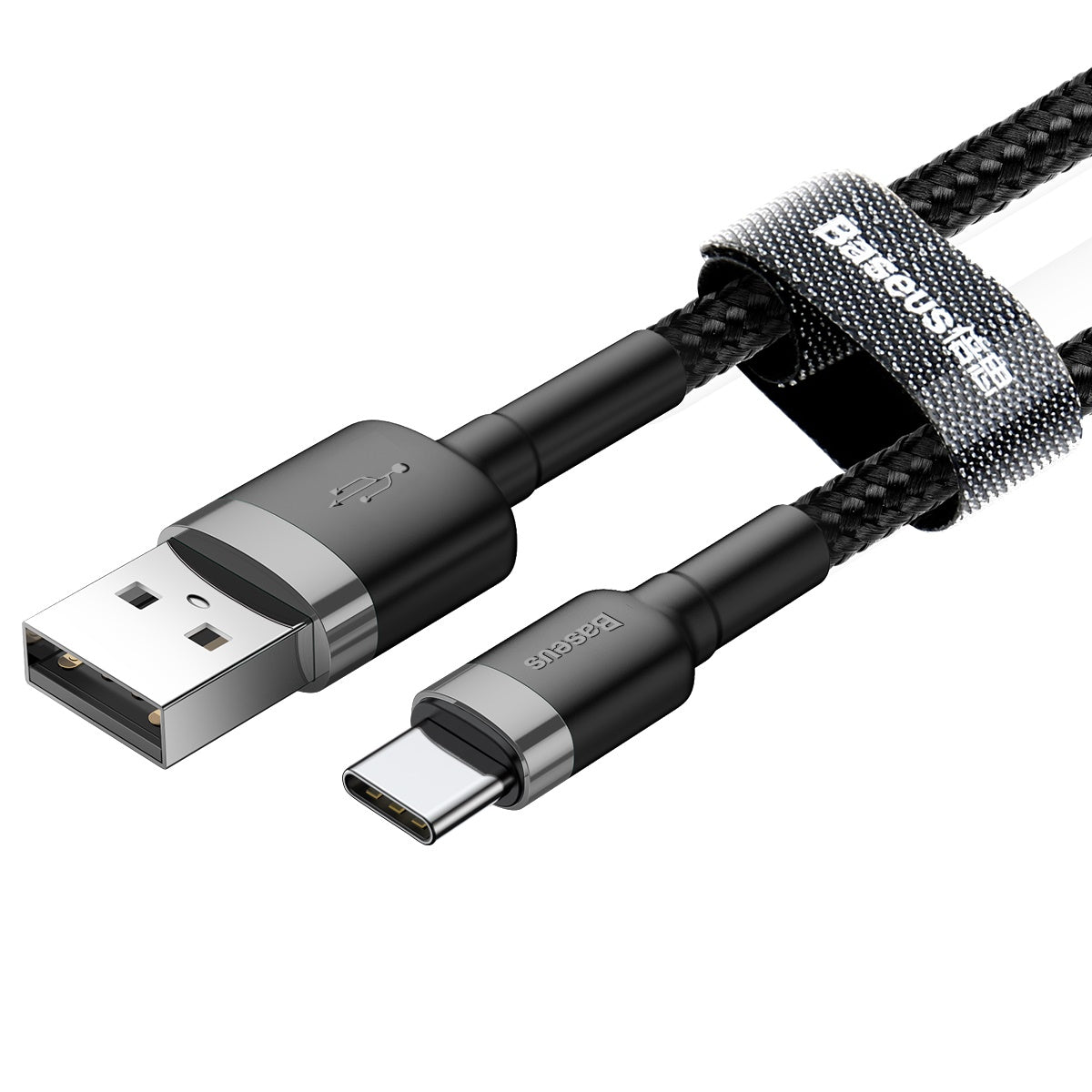 BASEUS USB Cable - USB Type-C 1M 3A Cafule CATKLF-BG1 black-grey
