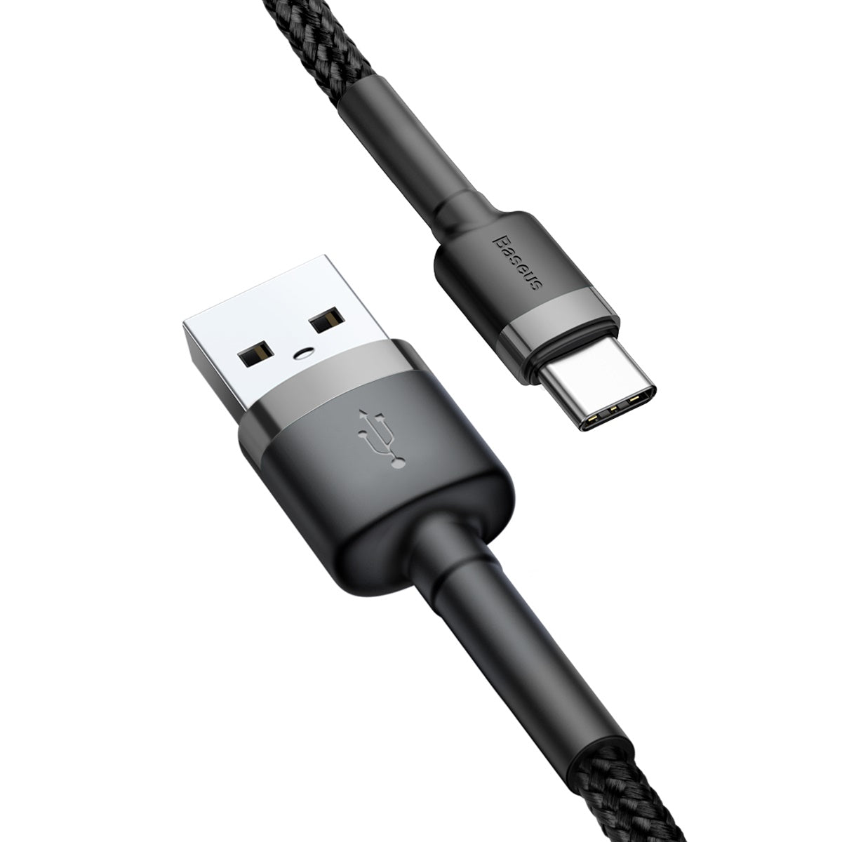 BASEUS USB Cable - USB Type-C 1M 3A Cafule CATKLF-BG1 black-grey