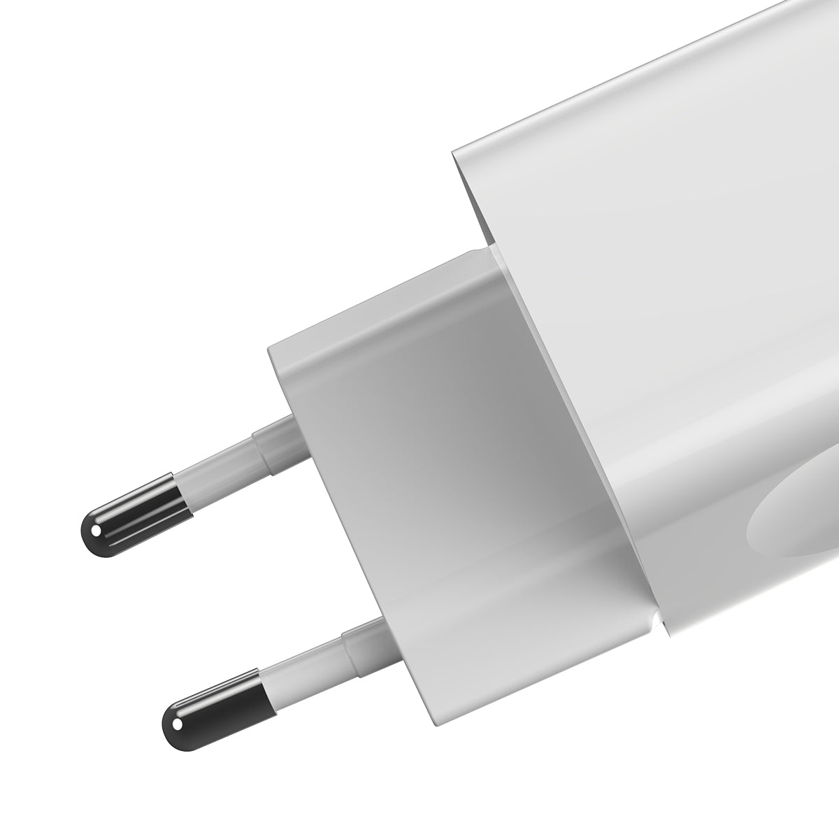220v Lader USBA 24W Hvid