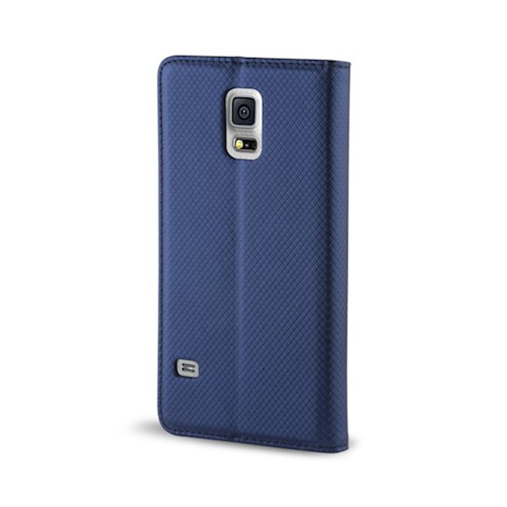 iPhone 17 Pro Max / 18 Pro Max TPU Wallet Flip Cover Smart Magnet – Mørk Blå/Blå