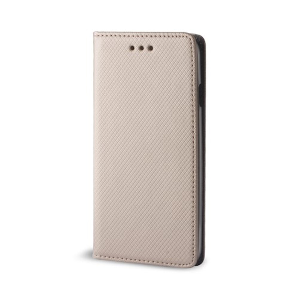 iPhone 17 Pro / 18 Pro TPU Wallet Flip Cover Smart Magnet – Guld
