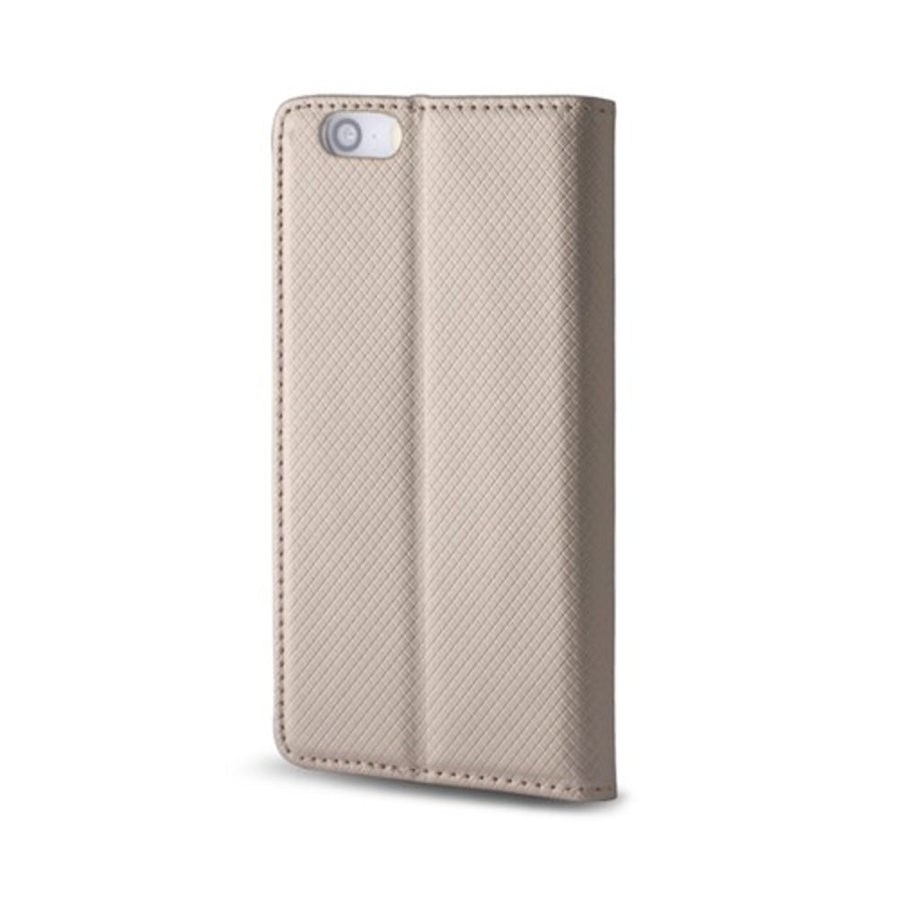 iPhone 17 Pro / 18 Pro TPU Wallet Flip Cover Smart Magnet – Guld