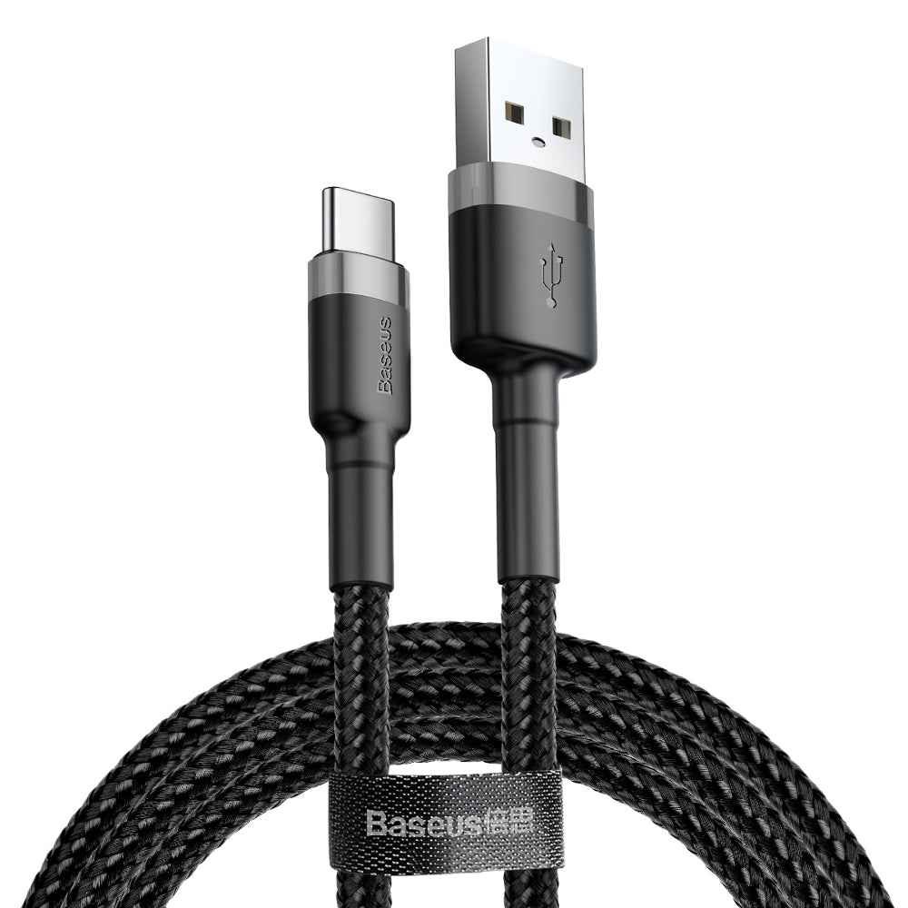 BASEUS USB Cable - USB Type-C 2M Cafule CATKLF-cg1 black-grey