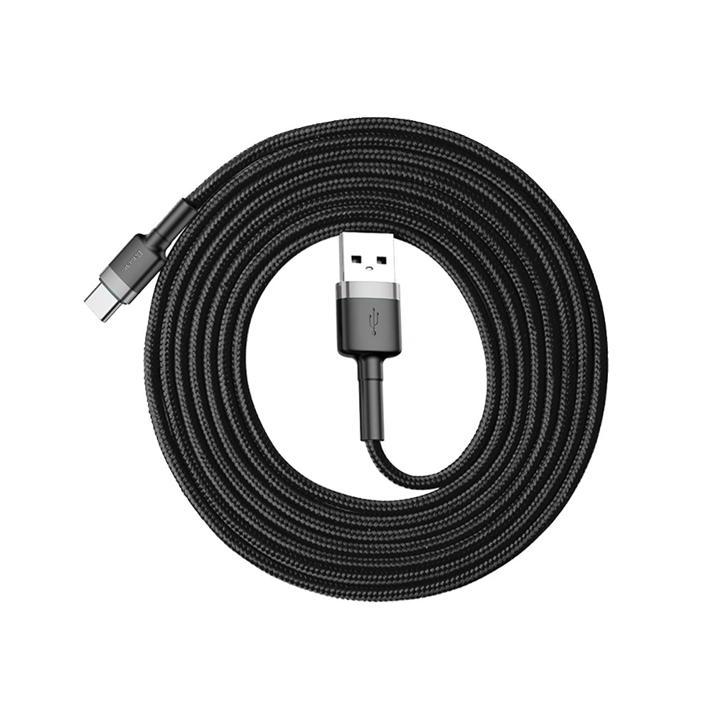 BASEUS USB Cable - USB Type-C 2M Cafule CATKLF-cg1 black-grey