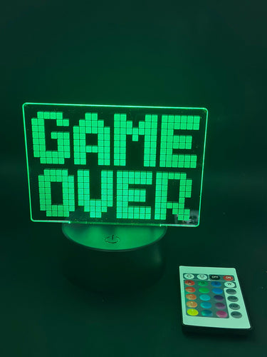 3D Lampe - GAME OVER
