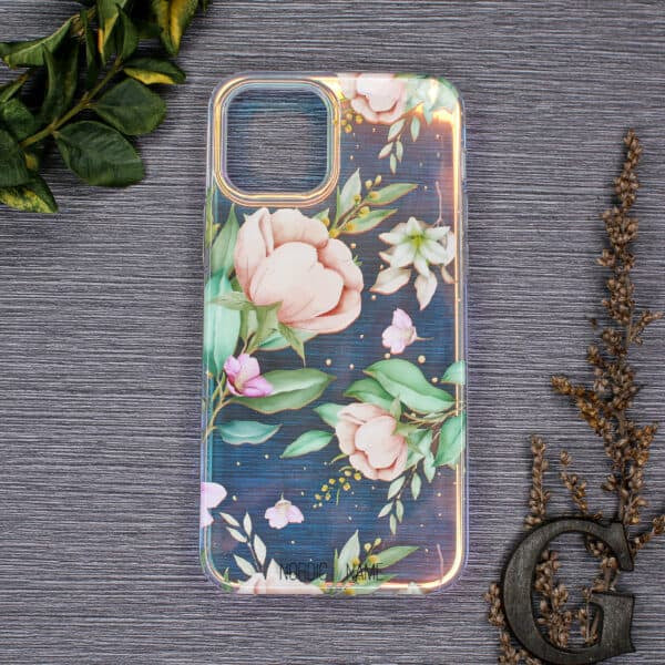 iPhone 11 Pro Cover Med Små Lyserøde Blomster – Transparent