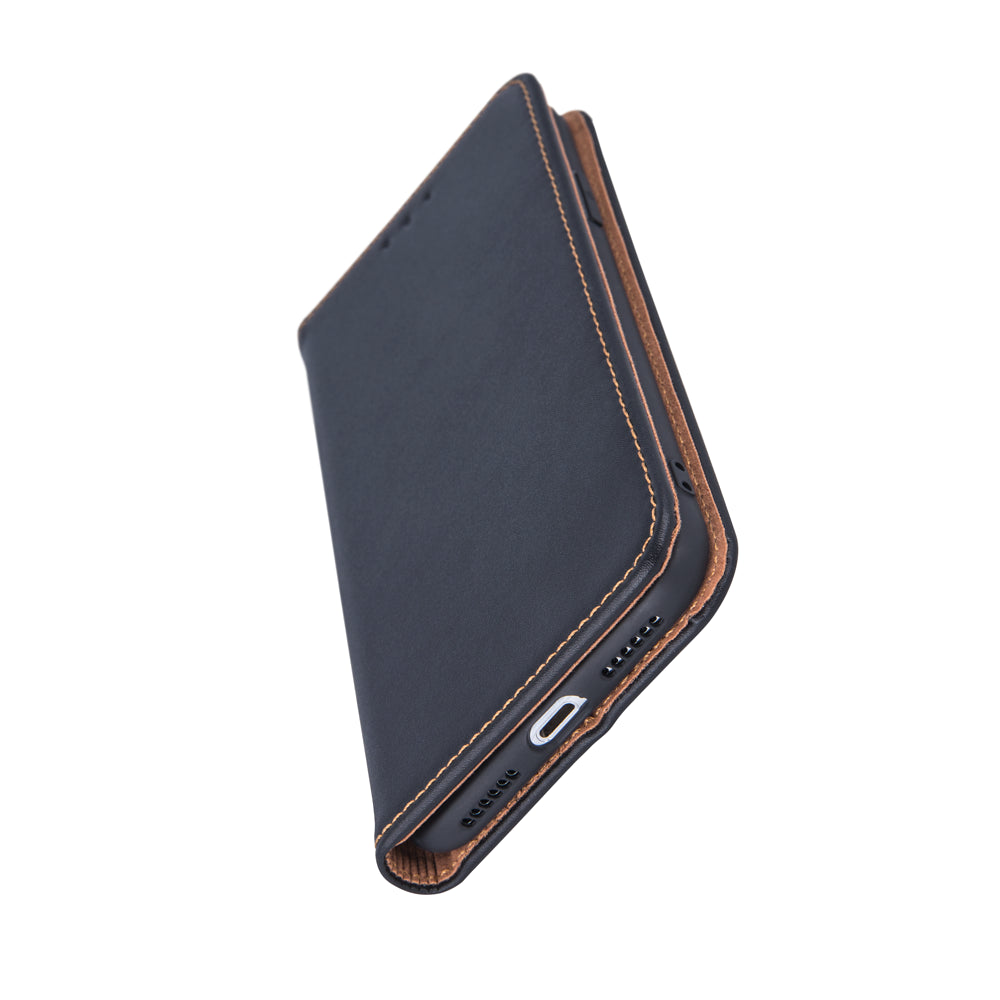 iPhone 17 Pro TPU Wallet Flip Cover Leather Smart Pro – Sort