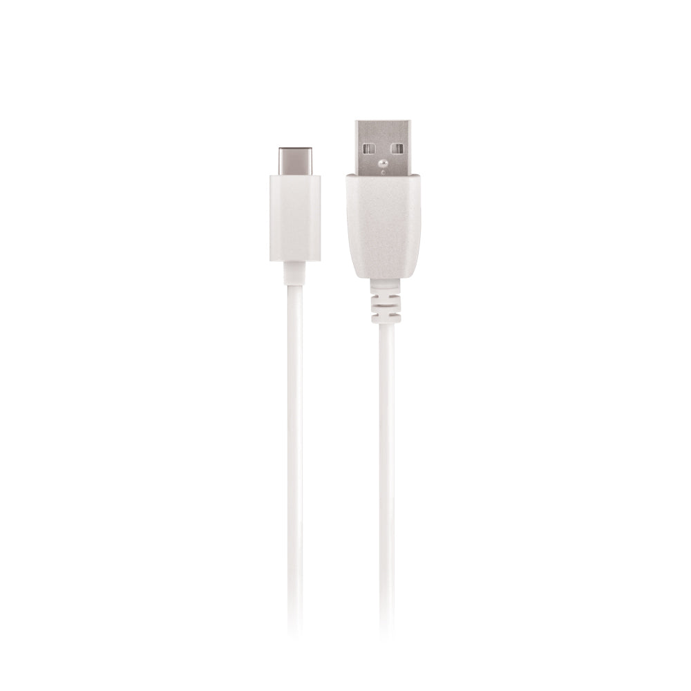 MaXlife 1m Type-C lade og data kabel hvid - EOL