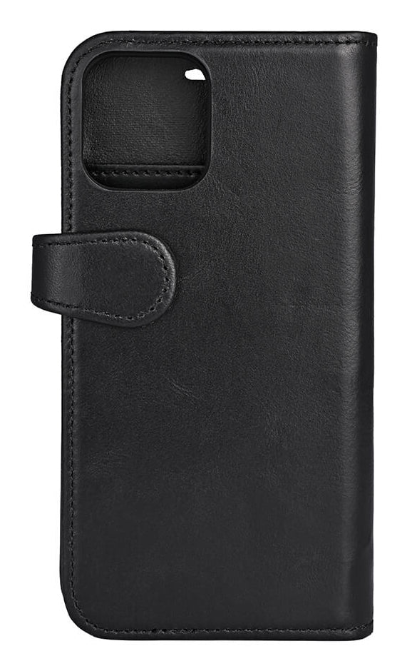 iPhone 12/12 Pro Læder Wallet Flip Cover – Sort – Buffalo - billede 3