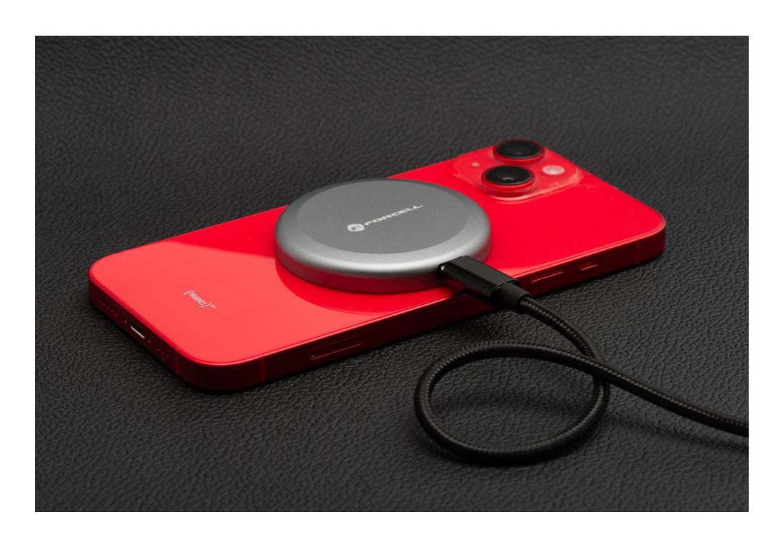 Trådløs oplader 15W Sølv Qi2