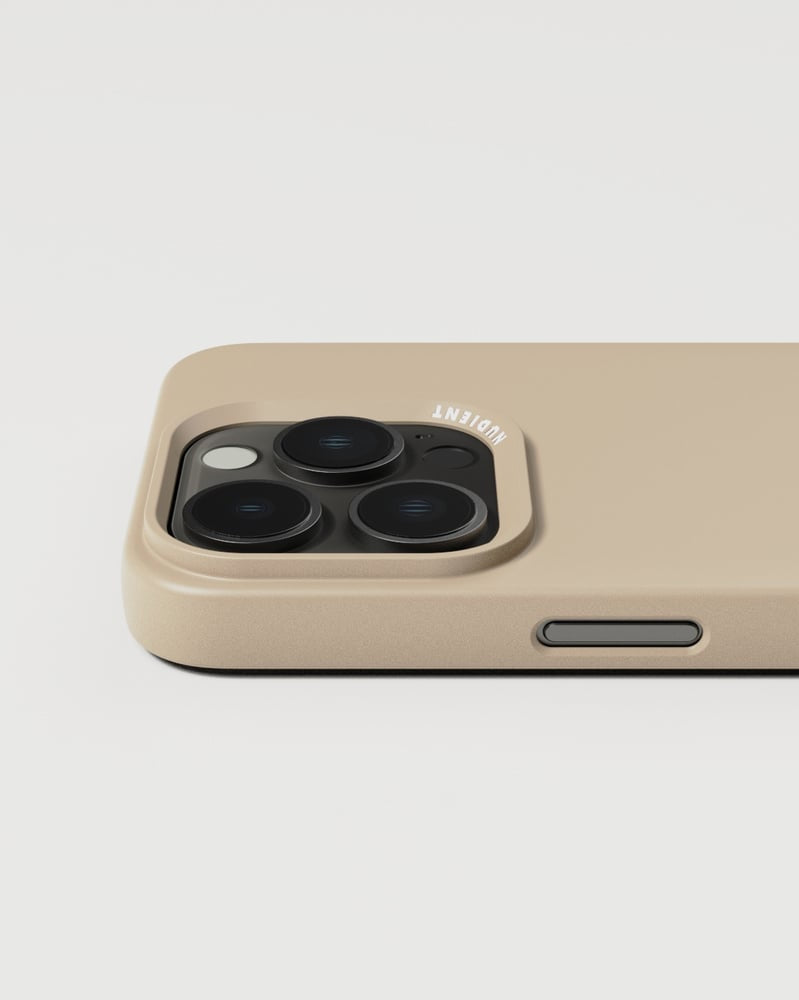 iPhone 15 Pro MagSafe Cover – Clay Beige – Nudient