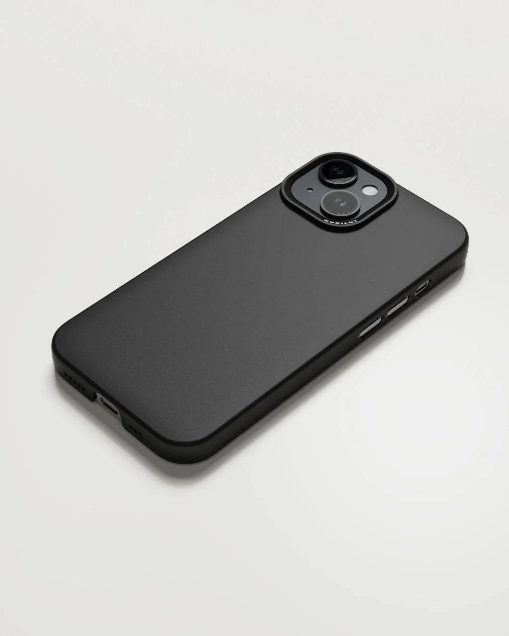 iPhone 15 Cover Ink – Sort – Nudient