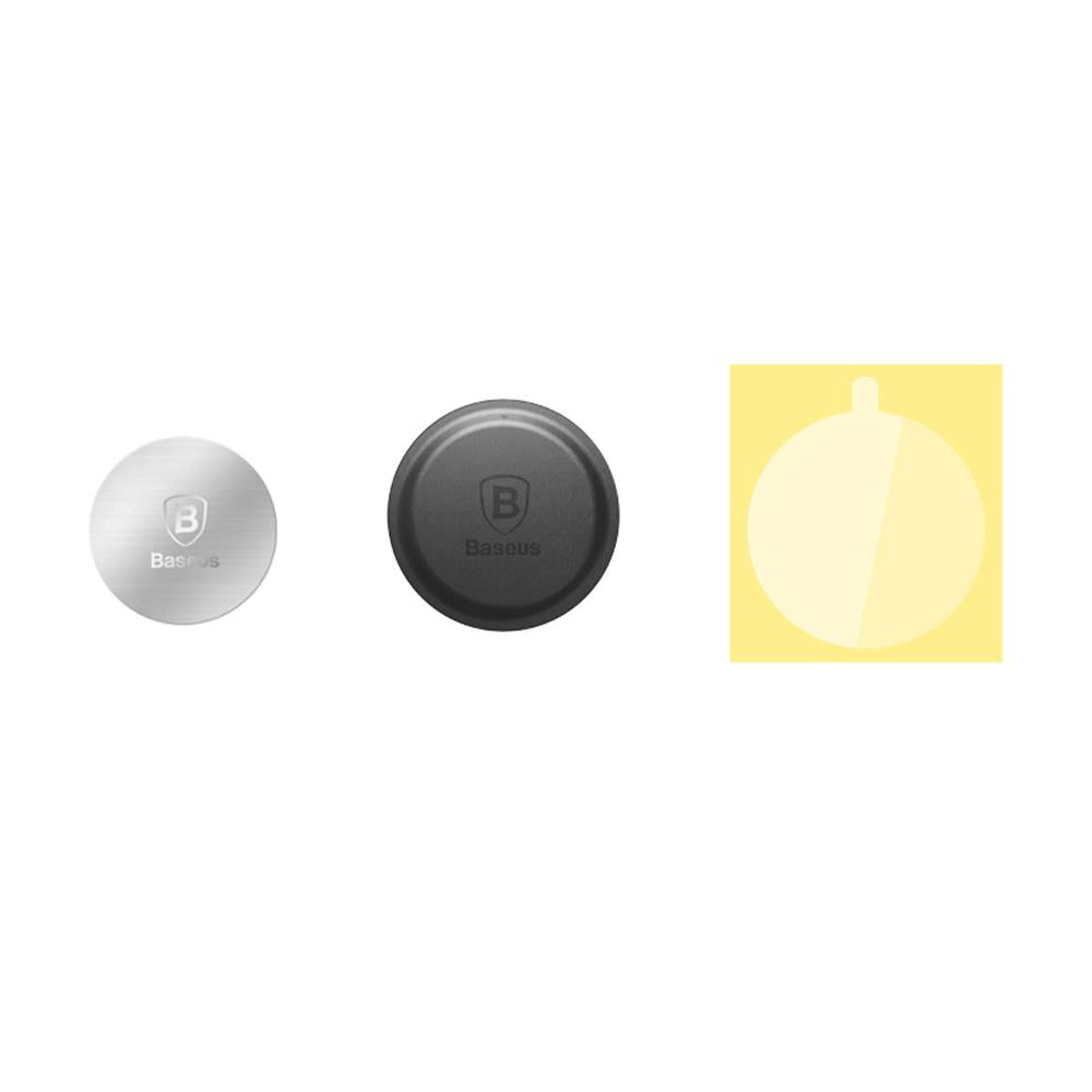 Baseus a set of stickers for the magnetic holder, silver plates