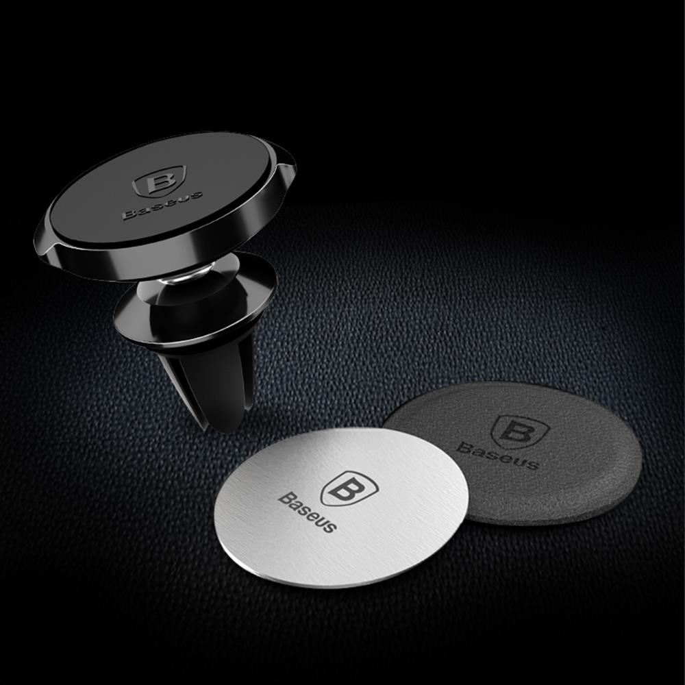 Baseus a set of stickers for the magnetic holder, silver plates