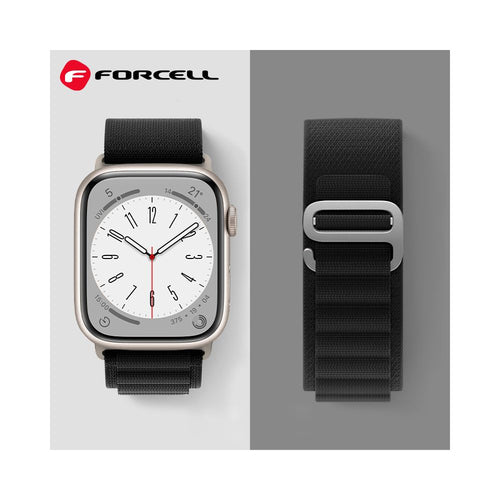 FORCELL Strap for Apple Watch - Black - 38/40/41 mm