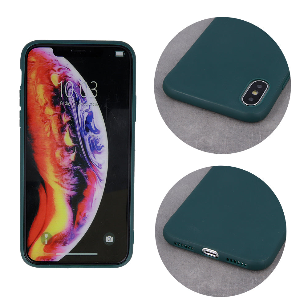 iPhone 16e / 17e MagSafe Cover Mat – Skovgrøn