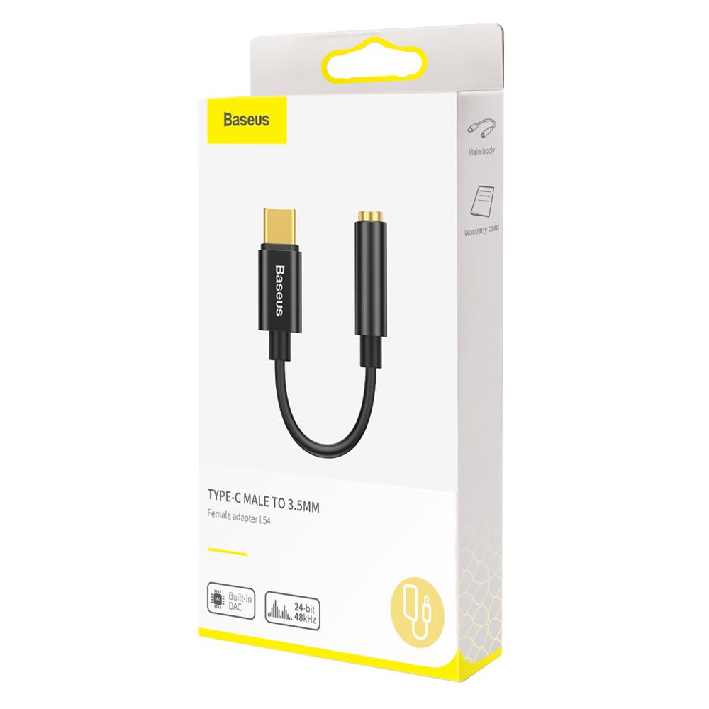 Adapter USBC til Jack 3,5mnm CATL54-01 Sort