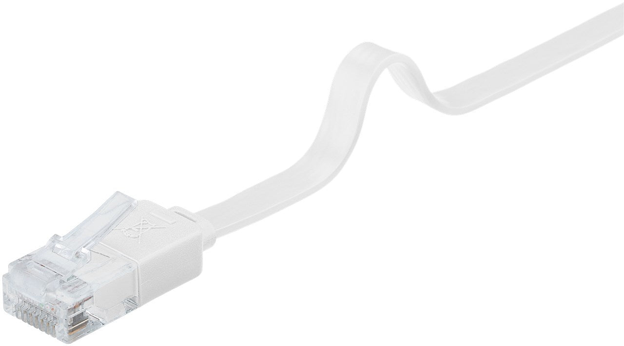 3m Cat6 Patchkabel Hvid flad - billede 3